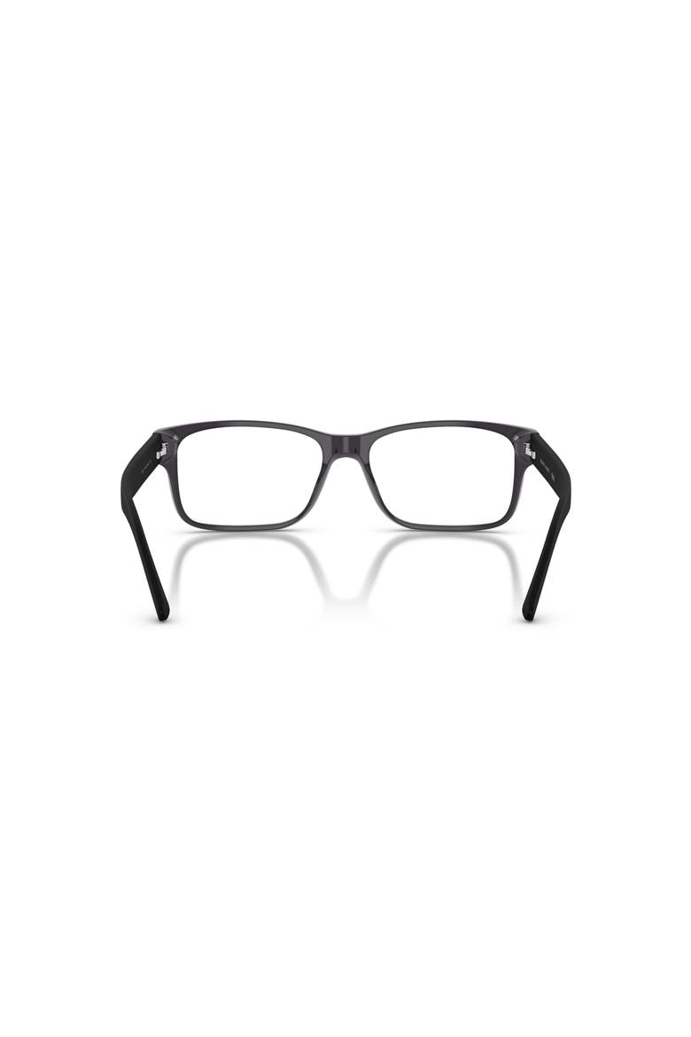 54mm Rectangle optical glasses, Alternate, color, Grey