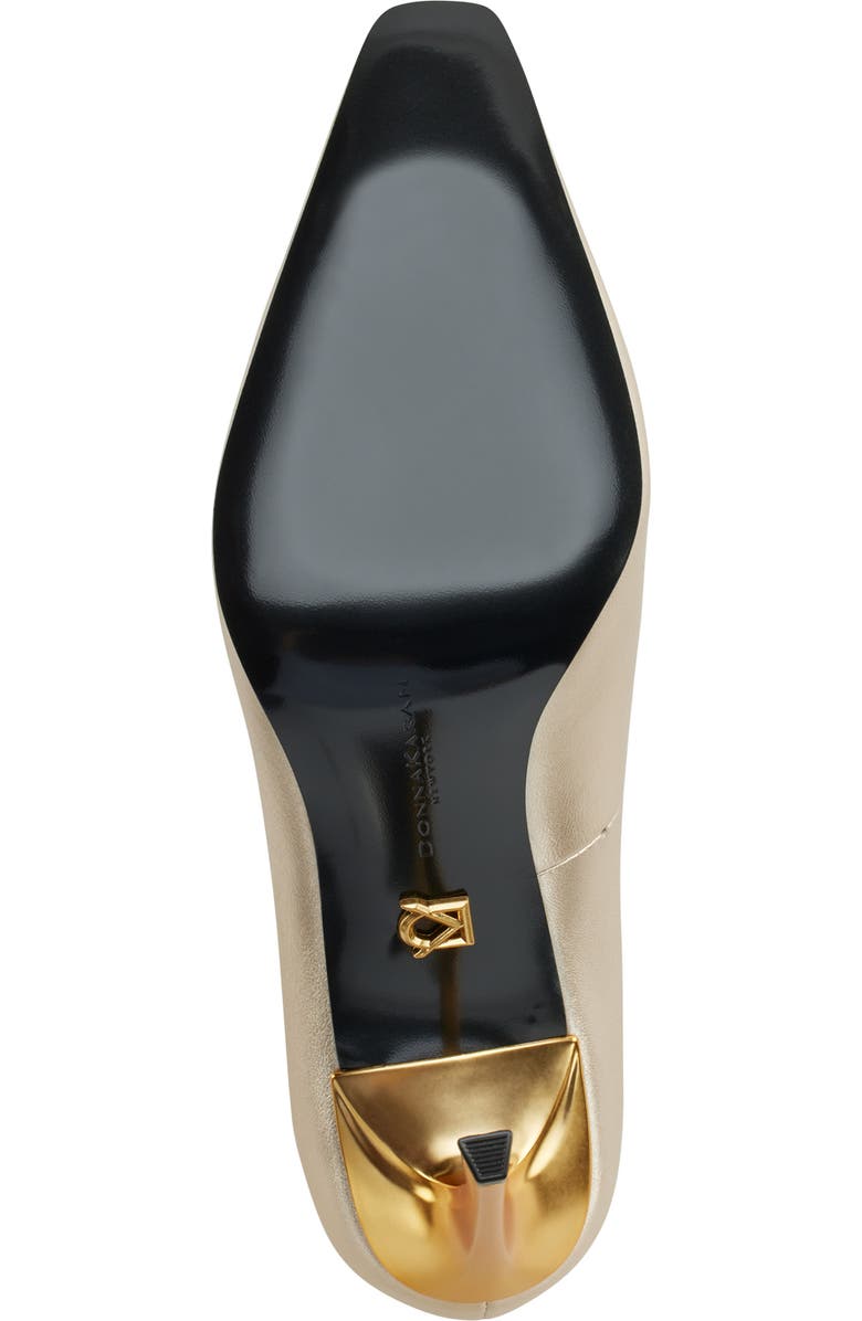 Donna Karan New York Savita Pump, Alternate, color, White Gold/ Gold