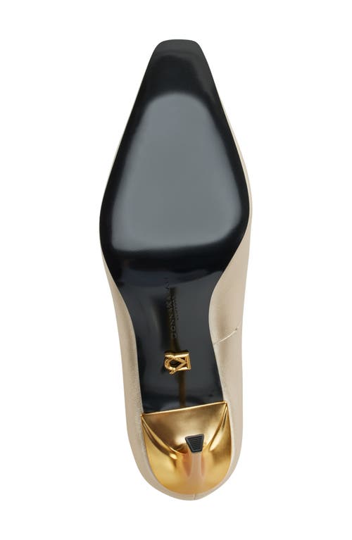 Donna Karan New York Savita Pump In Gold