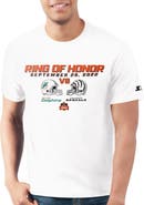 STARTER Men's Starter White Cincinnati Bengals 2022 Ring of Honor T-Shirt