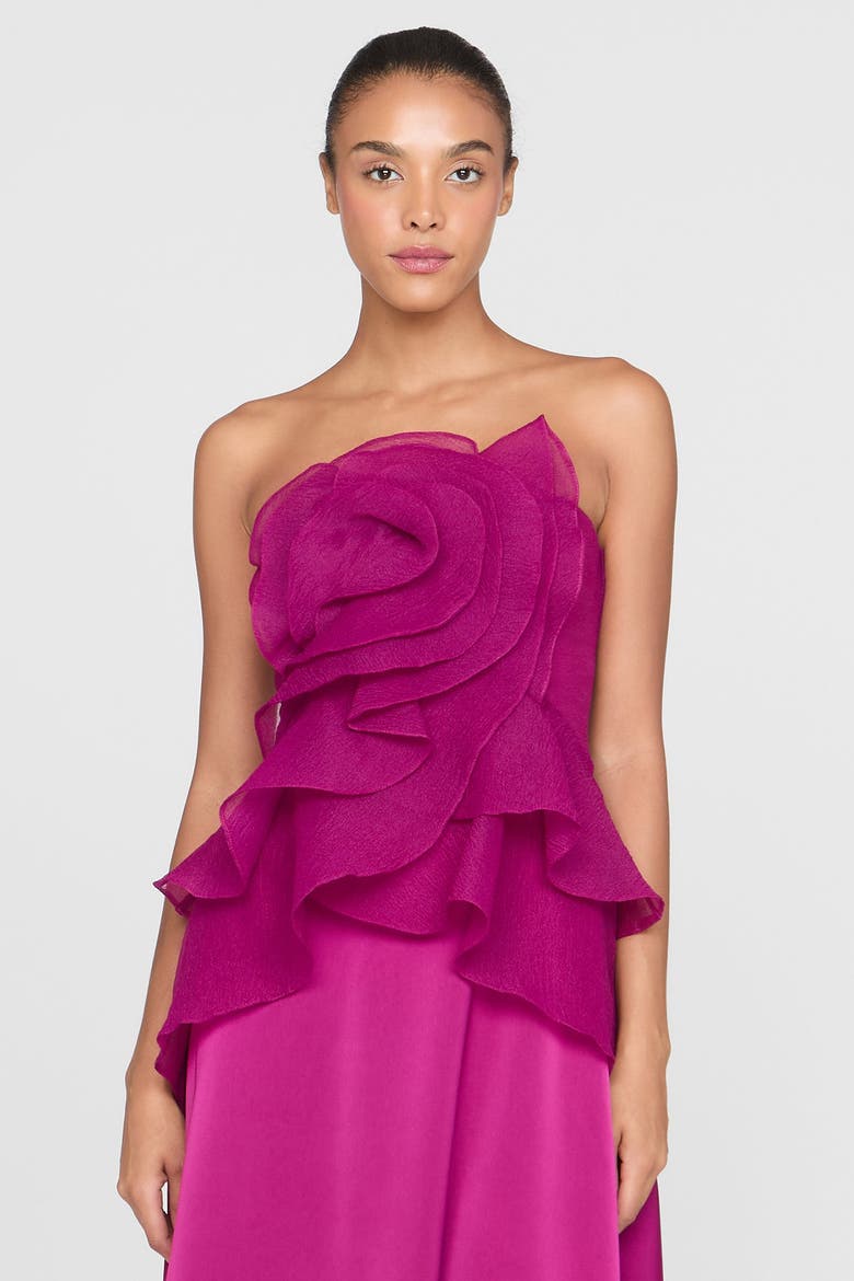Victoria Draped Rose Cocktail, Alternate, color, Sangria