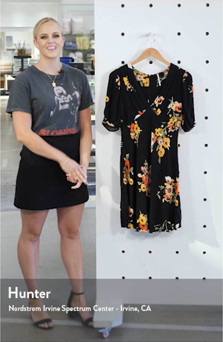 Neon Garden Minidress, sales video thumbnail
