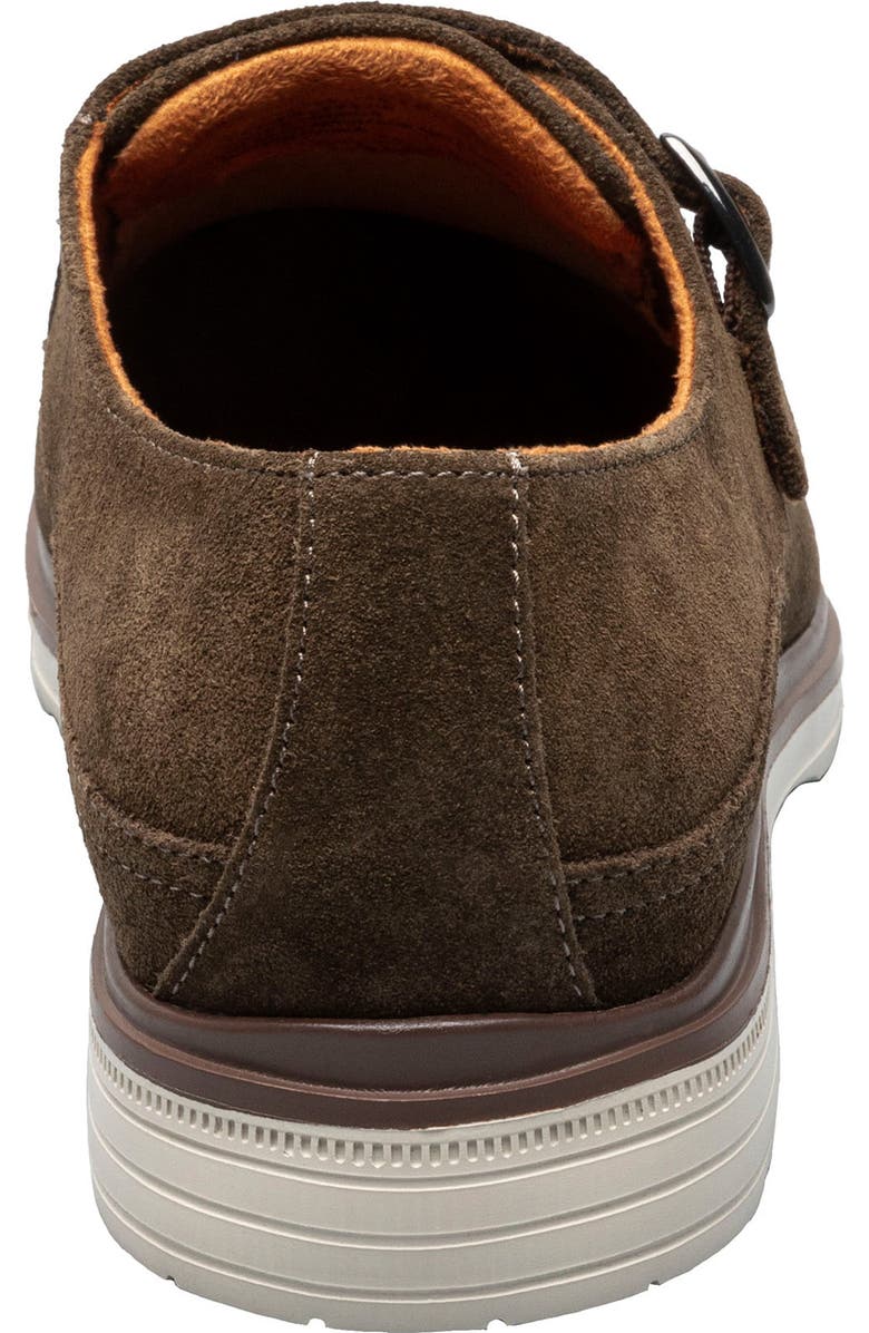 Stacy Adams Taylen Monk Shoe, Alternate, color, Brown