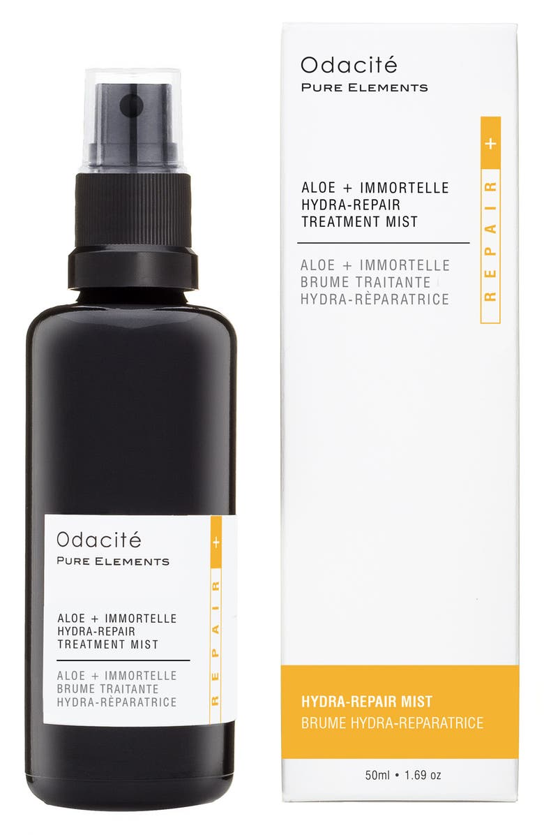Odacité Aloe + Immortelle Hydra Repair Treatment Mist, Main, color,