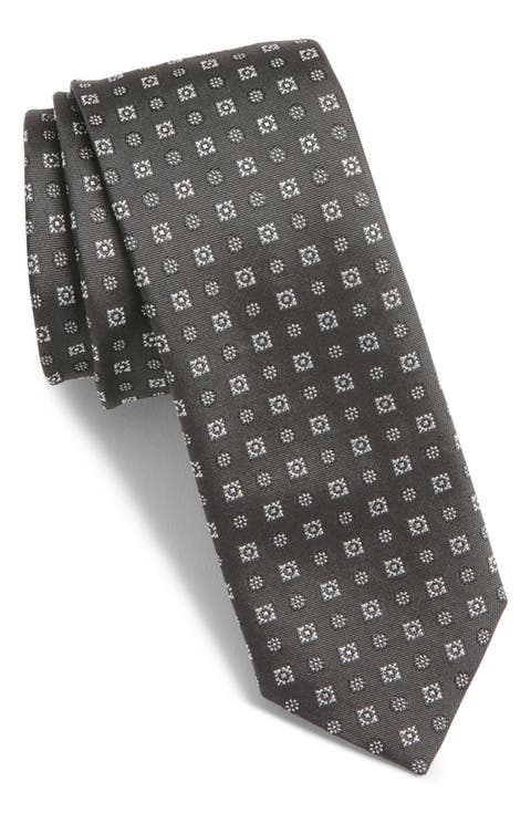 Medallion Silk Tie