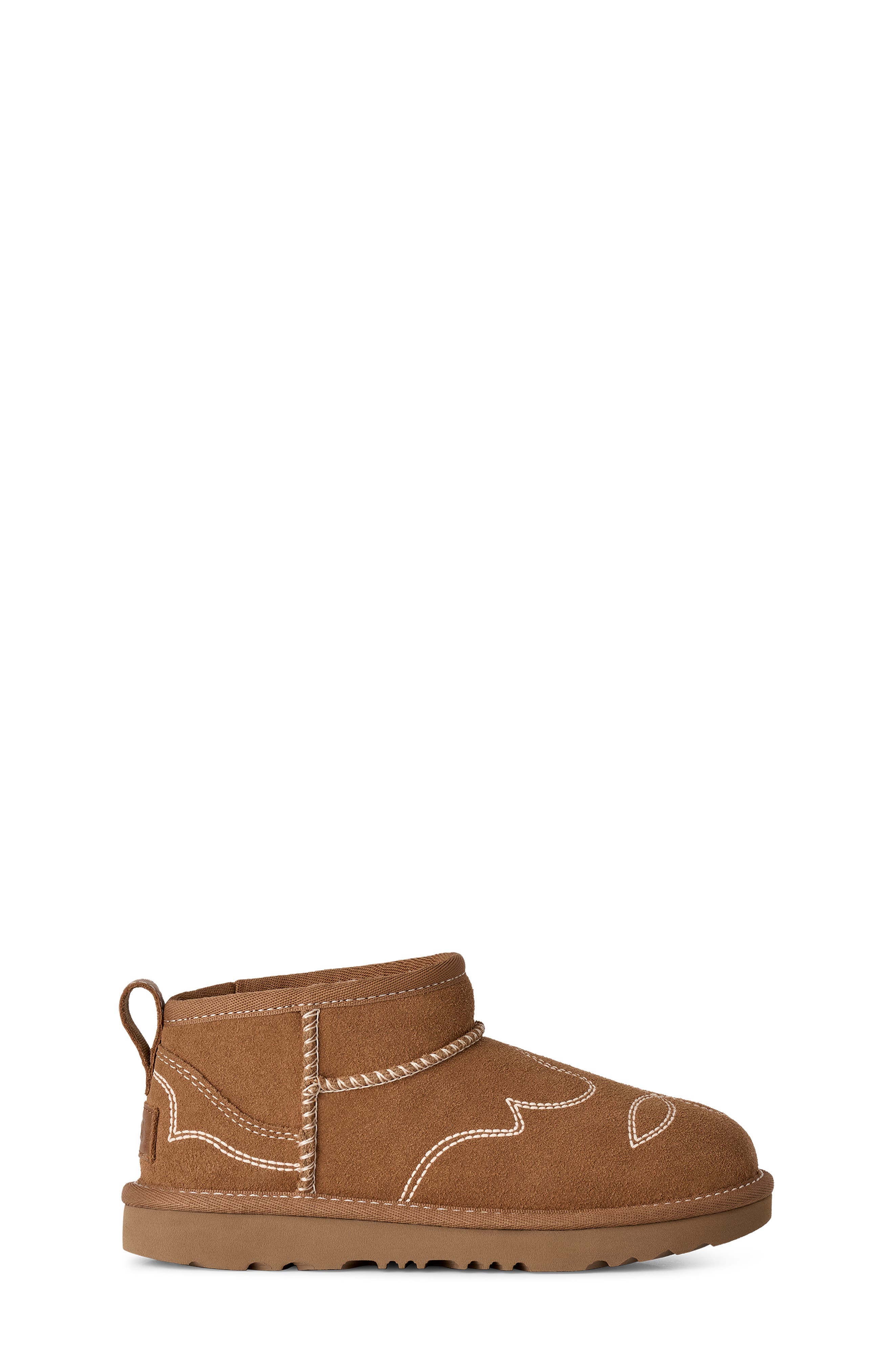 Kids' Classic Ultra Mini Western Boot, Alternate, color, CHESTNUT