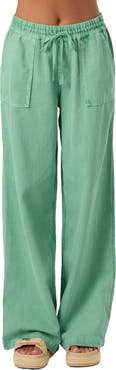 O'Neill Sevie 2 Drawstring Cotton Twill Pants