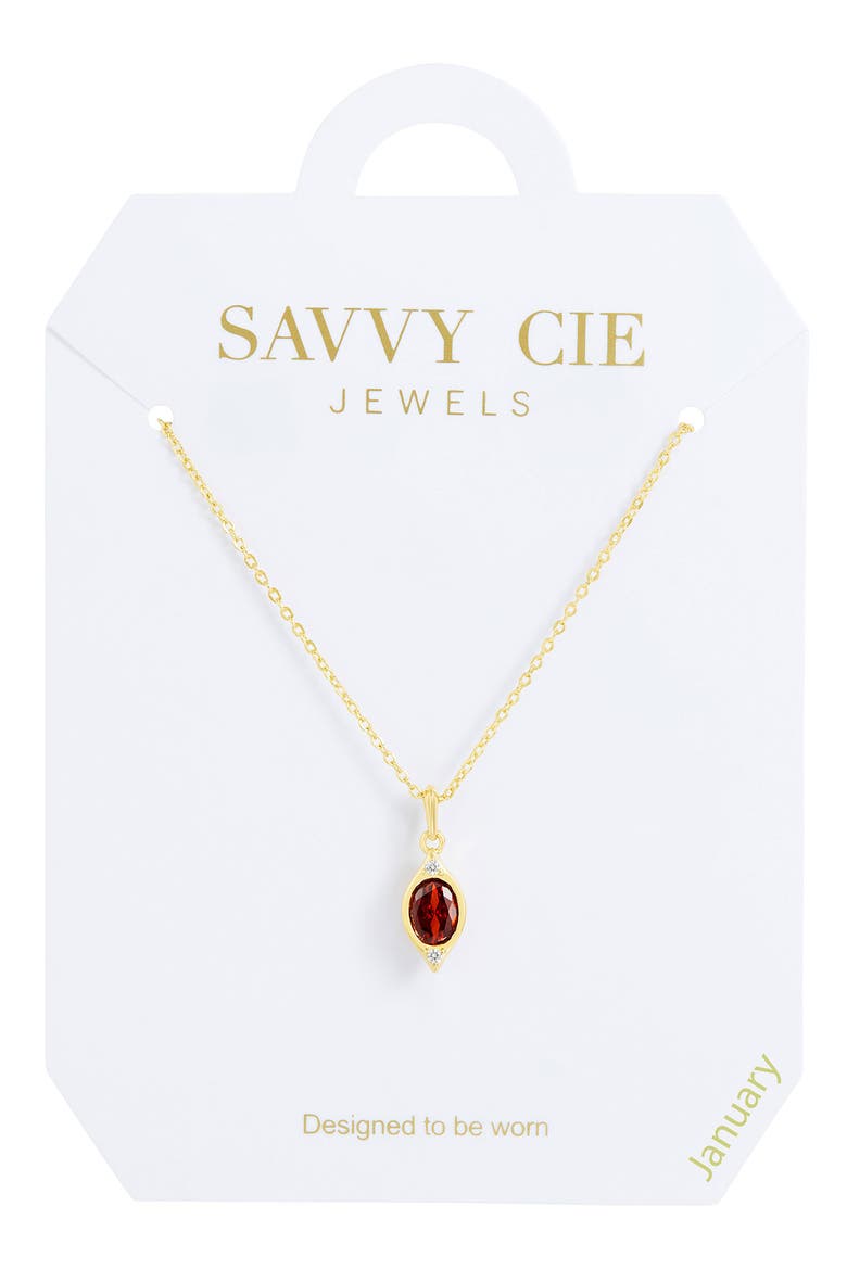 Pendant Necklace, Main, color, JANUARY