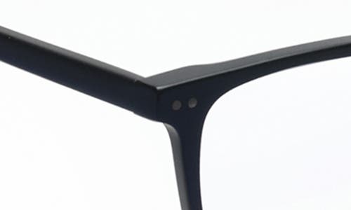Eyebobs C Suite 50mm Square Reading Glasses In Matte Black