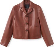 MANGO Faux Leather Jacket