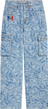 VERYRARE Straight Leg Cargo Dollar Jeans