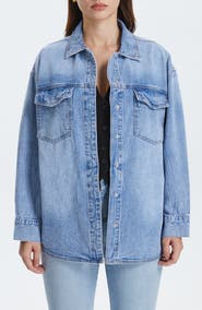 Bayeas Oversize Denim Shirt Jacket