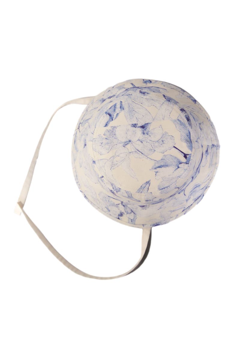 maje Watercolour themed long bucket hat, Alternate, color,