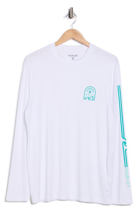 Logo Wave Long Sleeve Rashguard