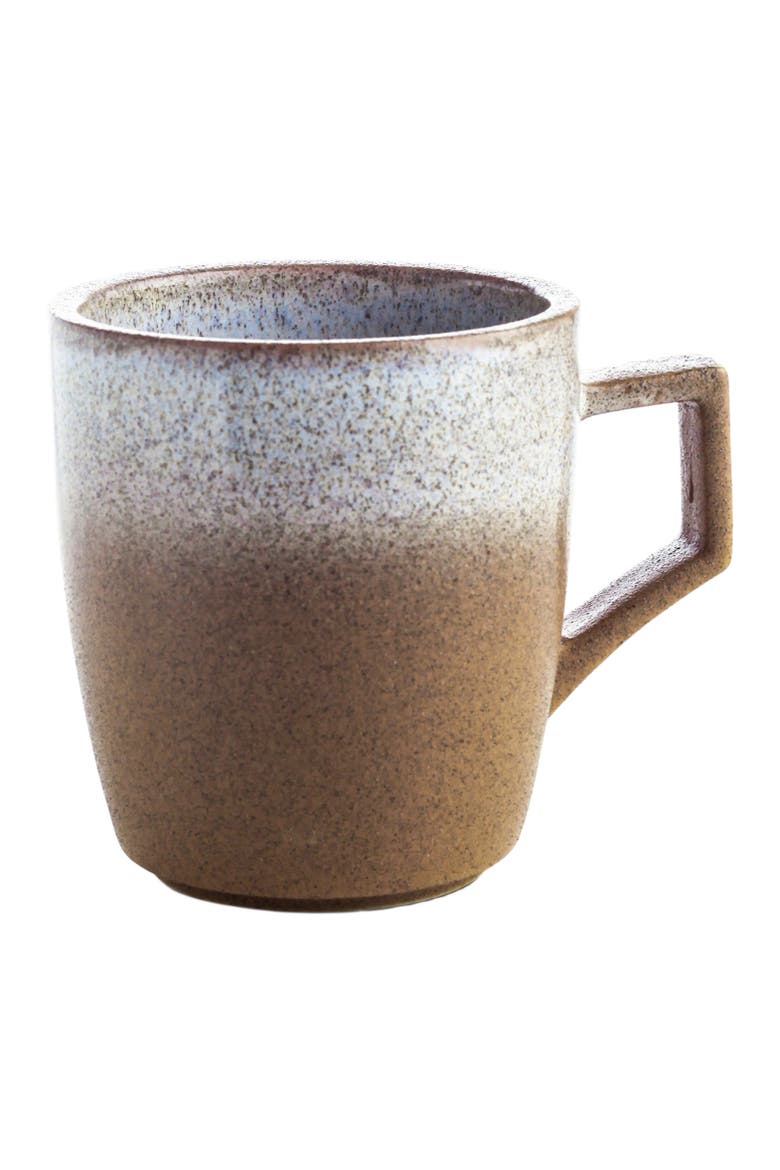 Vince Stoneware 4-Piece Mug Set, Main, color, Brown