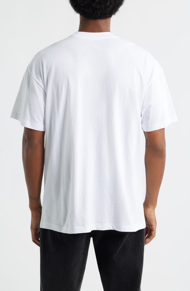 The Forecast Agency Paradise Palm Cotton Graphic T-Shirt, Alternate, color, White