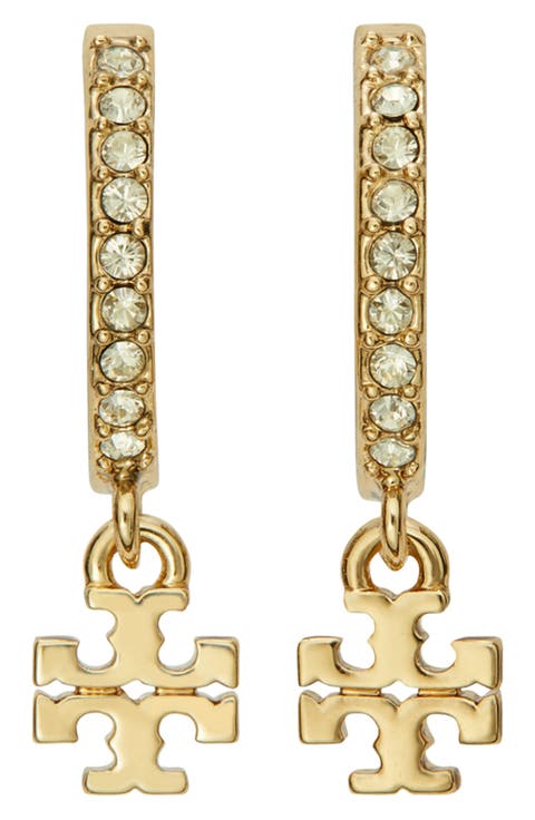 Icon Pavé Huggie Earrings