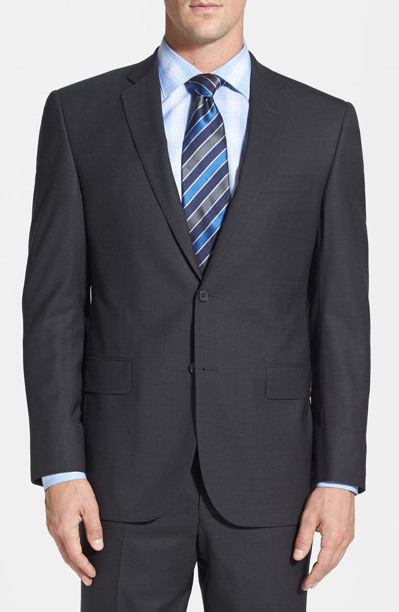 David Donahue 'Ryan' Classic Fit Wool Suit, Alternate, color, 