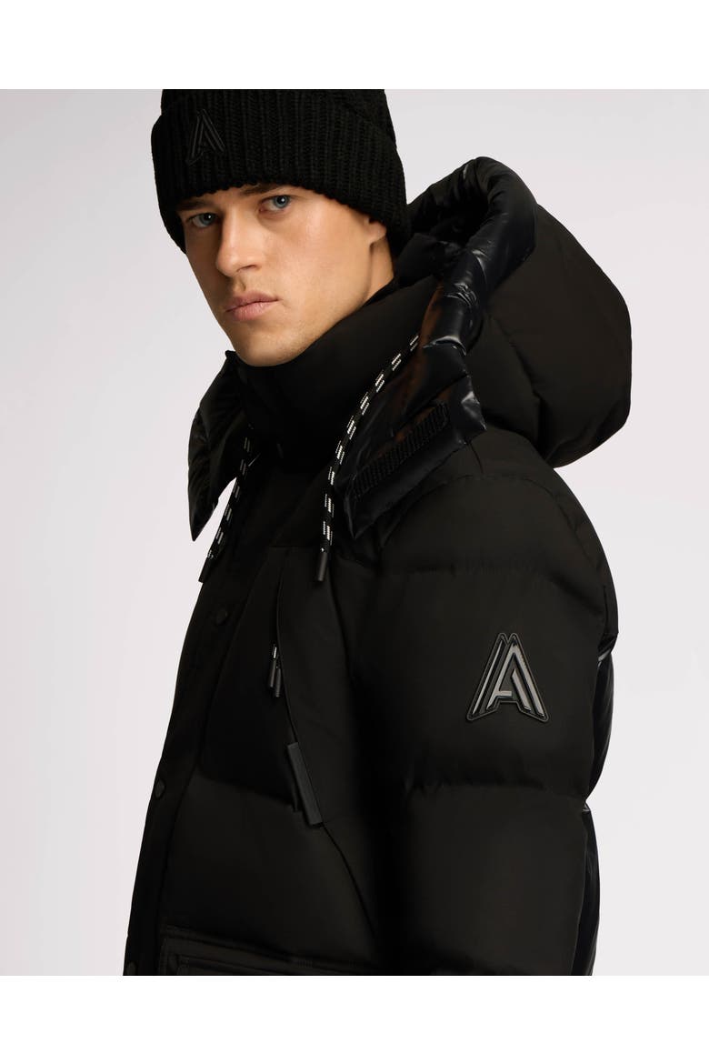 Verenfeld Heavyweight Puff Parka with Removable Hood, Alternate, color, Black