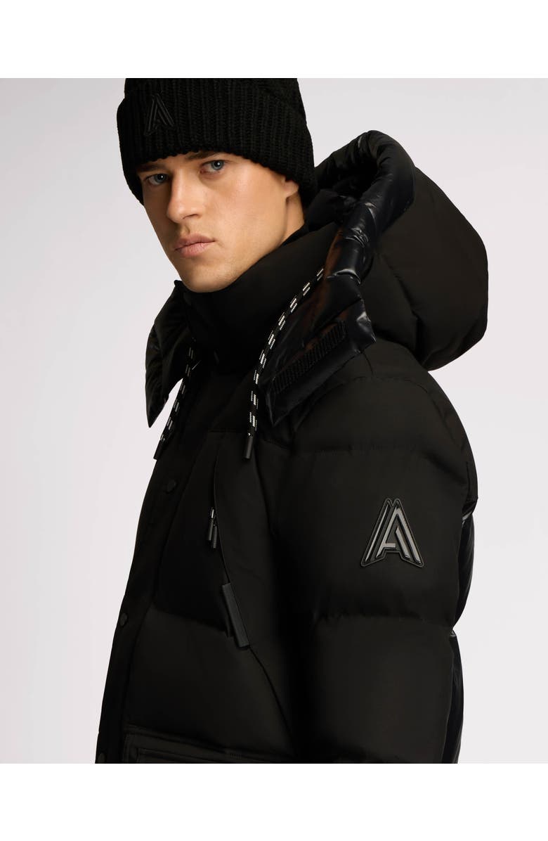 Alpenhaus Verenfeld Heavyweight Puff Parka with Removable Hood, Alternate, color, Black