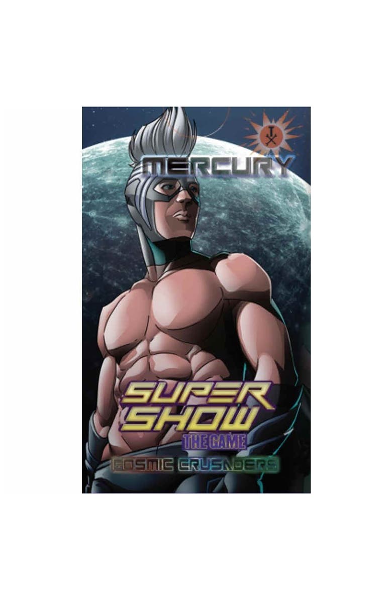 GTS Distribution Supershow Cosmic Crusader Mercury Wrestling Card And Dice Game, Main, color, 