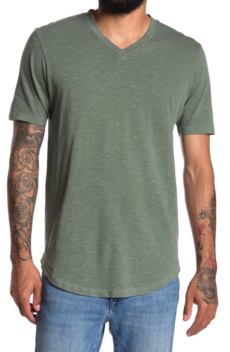 Goodlife Sun Faded V-Neck T-Shirt, Main, color, 