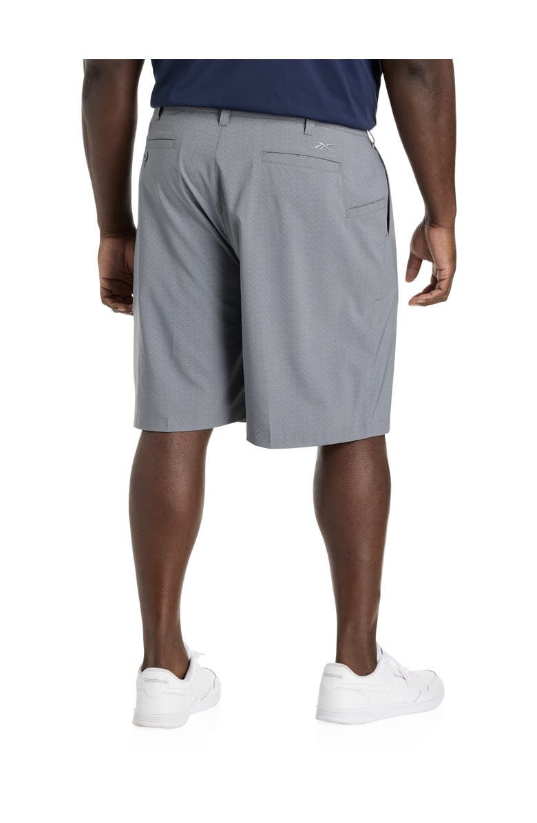 Reebok Big & Tall Performance Shorts, Alternate, color, Grey 5/Vector Navy