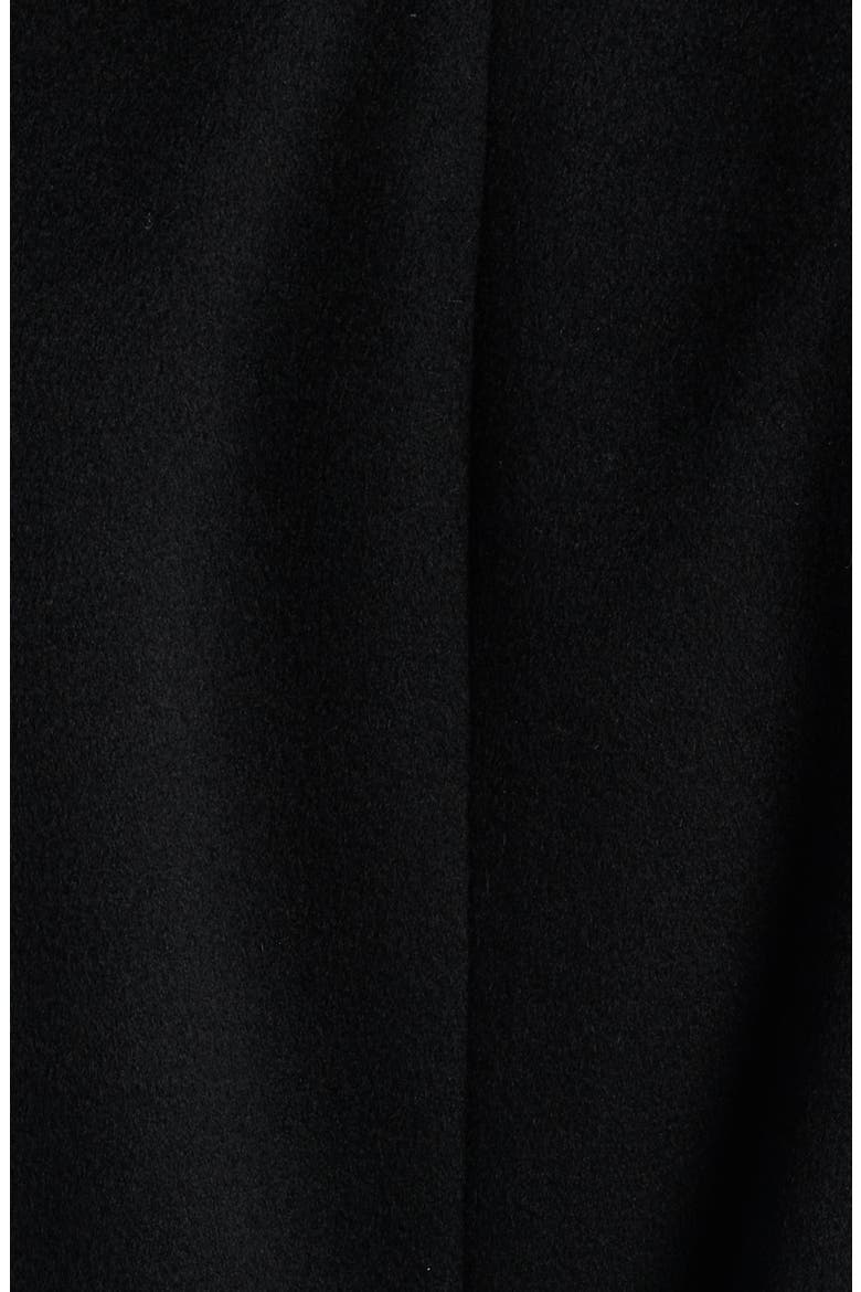 Inez Loro Piana Wool & Cashmere Coat, Alternate, color, BLACK