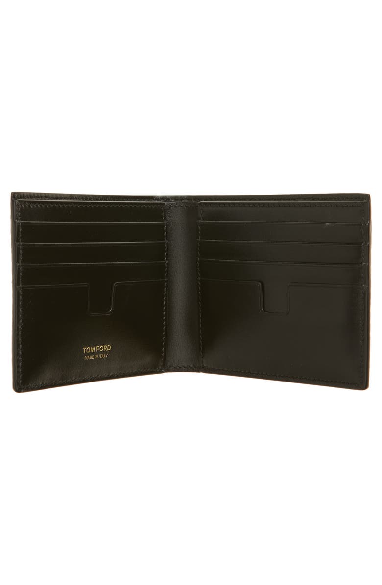 TOM FORD T-Line Python Embossed Leather Bifold Wallet, Alternate, color,