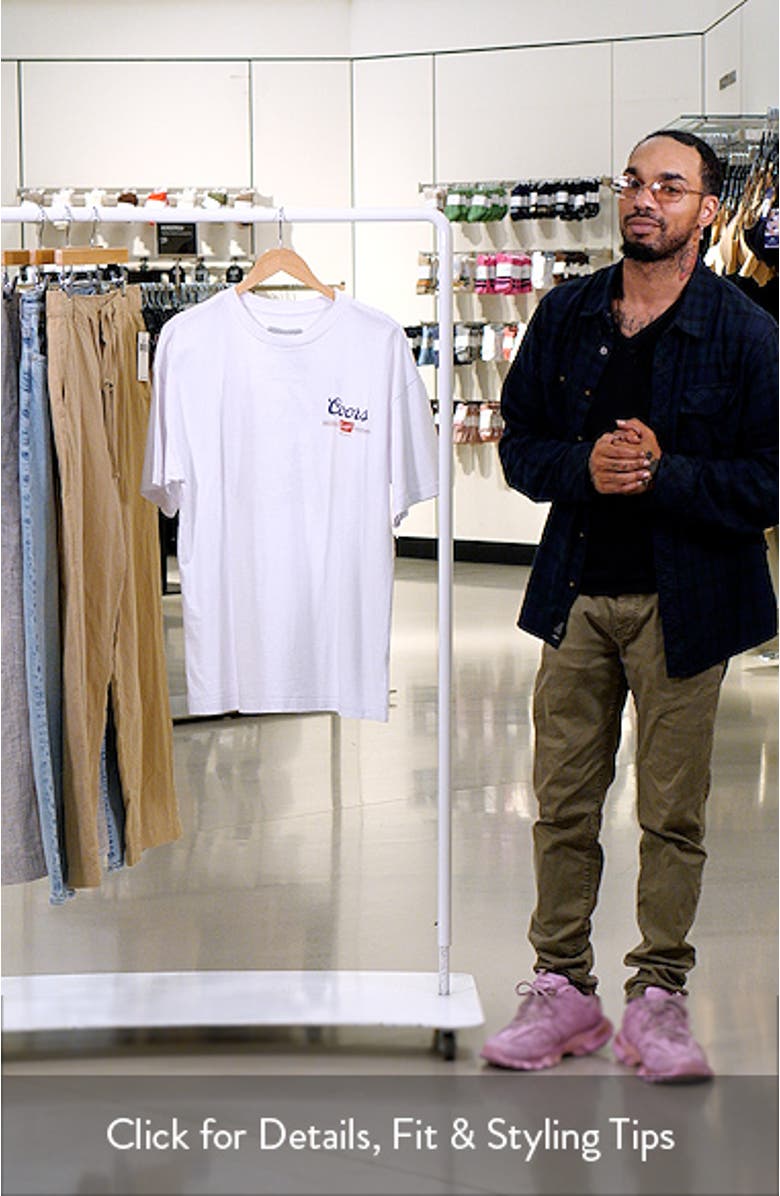 Coors Banquet Bottles Graphic T-Shirt, sales video thumbnail