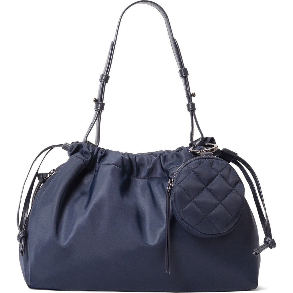 Mz Wallace Small Waverly Nylon Shoulder Bag In Sand