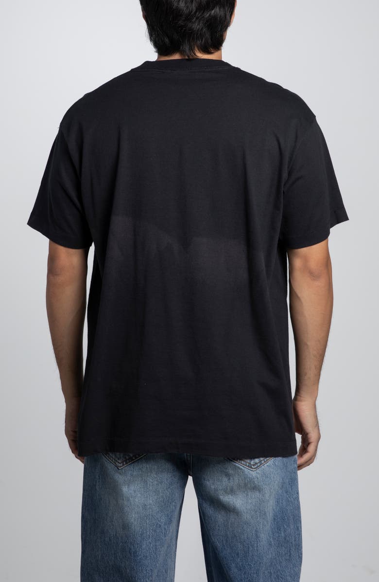 Elwood Vintage Fox View Lanes Tee, Alternate, color, Black