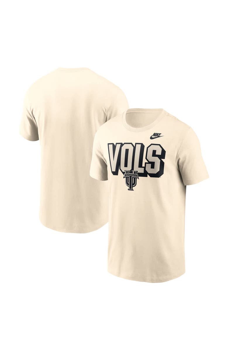 Nike Men's Nike Natural Tennessee Volunteers Bold Fashion T-Shirt, Alternate, color, Natural