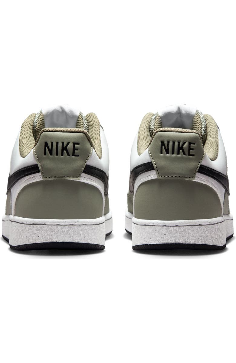 Nike Court Vision Low Sneaker, Alternate, color, Summit White/ Black