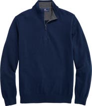 vineyard vines Boathouse Quarter Zip Sweater
