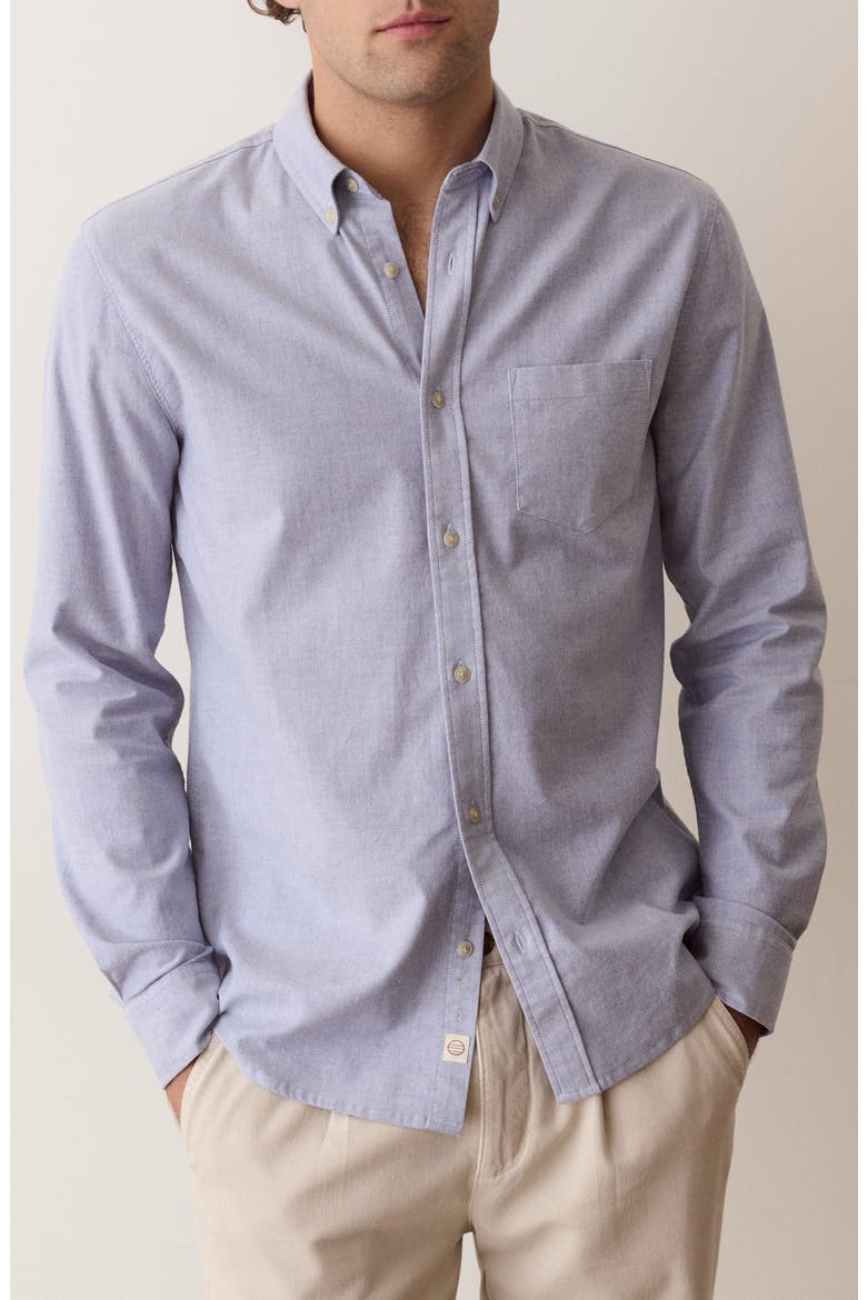 California Oxford Shirt, Main, color, BLUE