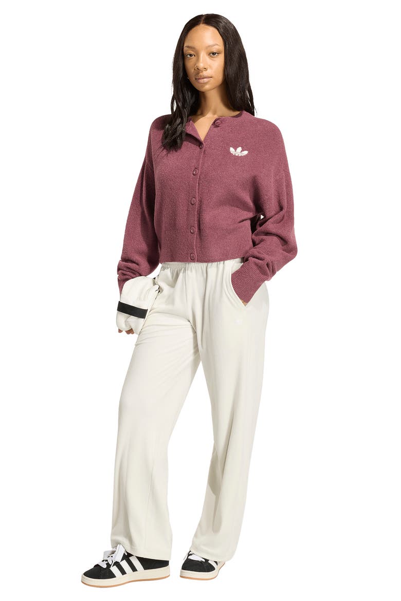 Essential Cardigan, Alternate, color, QUIET CRIMSON