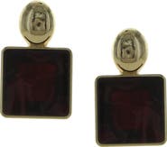 OLIVIA WELLES Ruby Marbled Earrings