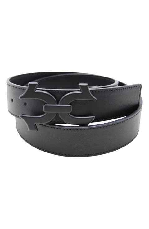 Agio Double Horseshoe Buckle Belt