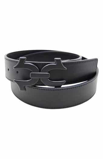 True Religion Agio Double Horseshoe Buckle Belt