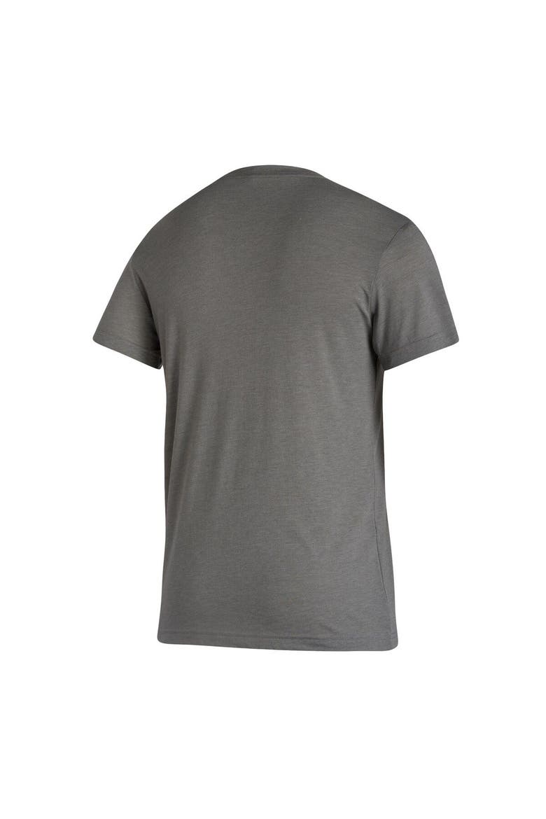 Men's adidas Heather Gray Miami Hurricanes Modern Classic Tri-Blend T-Shirt, Alternate, color, Heather Gray