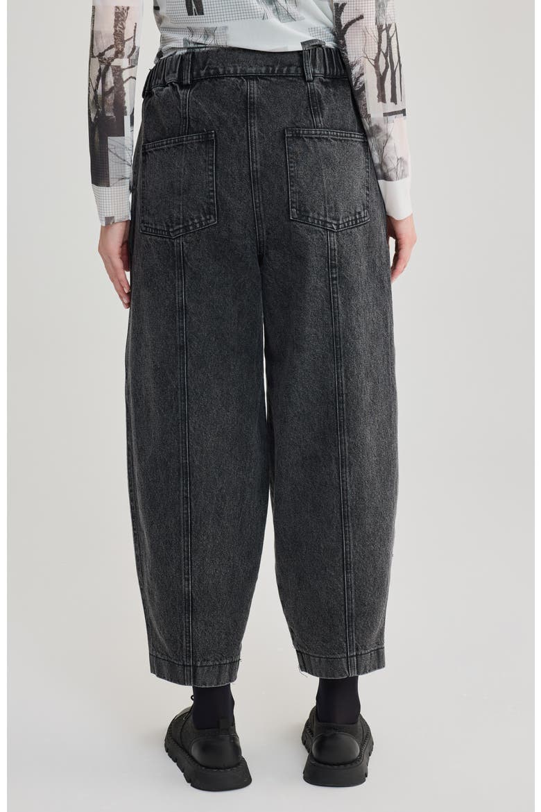 Liv Cocoon Denim Jeans, Alternate, color, Black