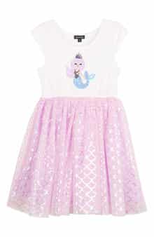 Zunie Kids' Sequin Tulle Dress