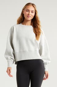 Zella Cloud Fleece Relaxed Sweatshirt