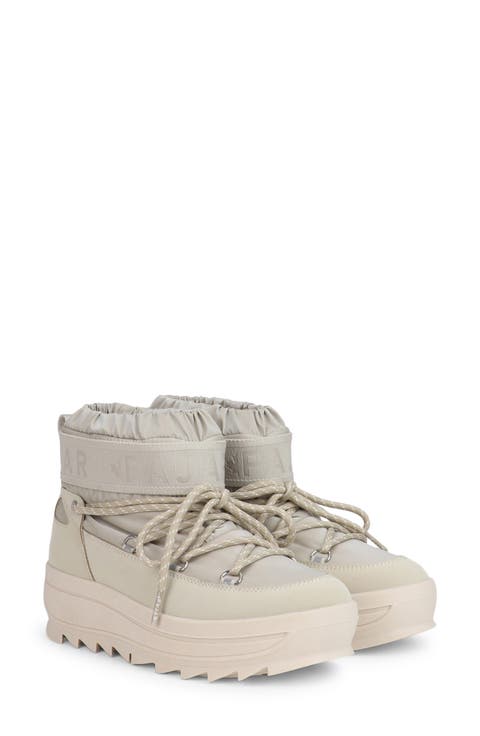 Galaxy Mini Waterproof Platform Ankle Bootie (Women)