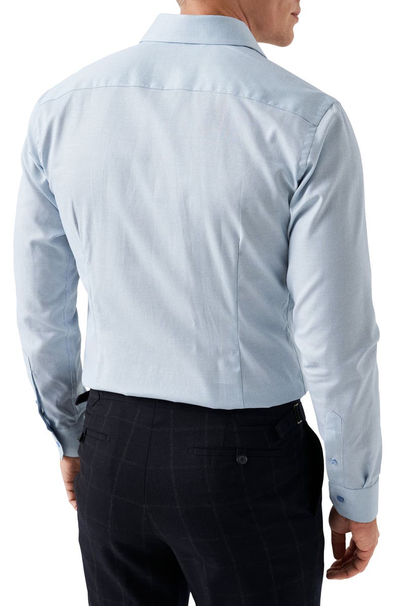 Eton Slim Fit Cotton Dobby Twill Dress Shirt, Alternate, color,