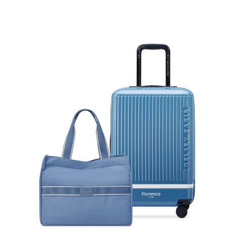 2 Piece Set - Spin Me Away Expandable 20" Carry-On Spinner & Totes The Best Handbag Set