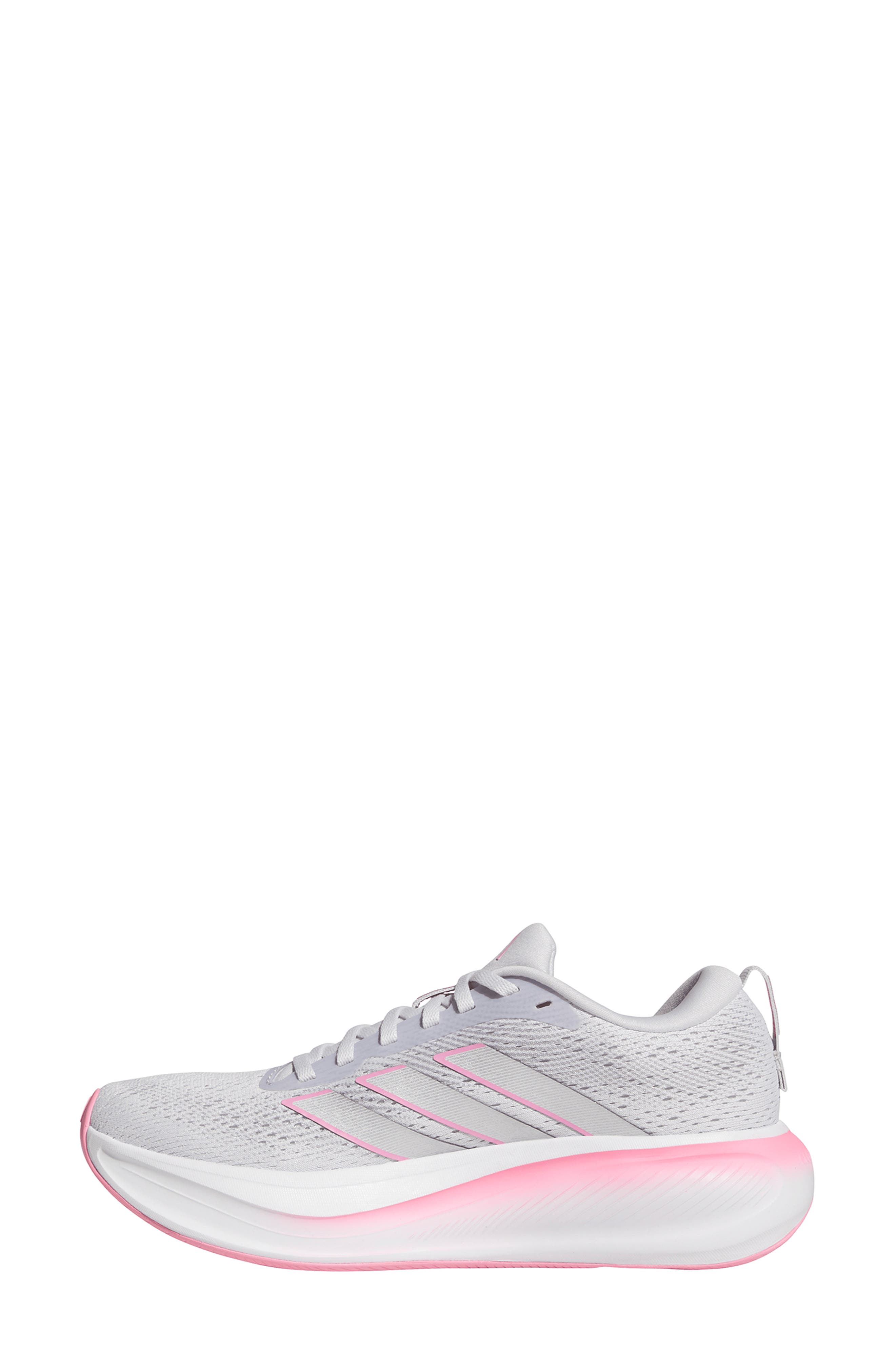 adidas Response Pace Running Shoe, Alternate, color, Dash Grey/ Silver/ Pink