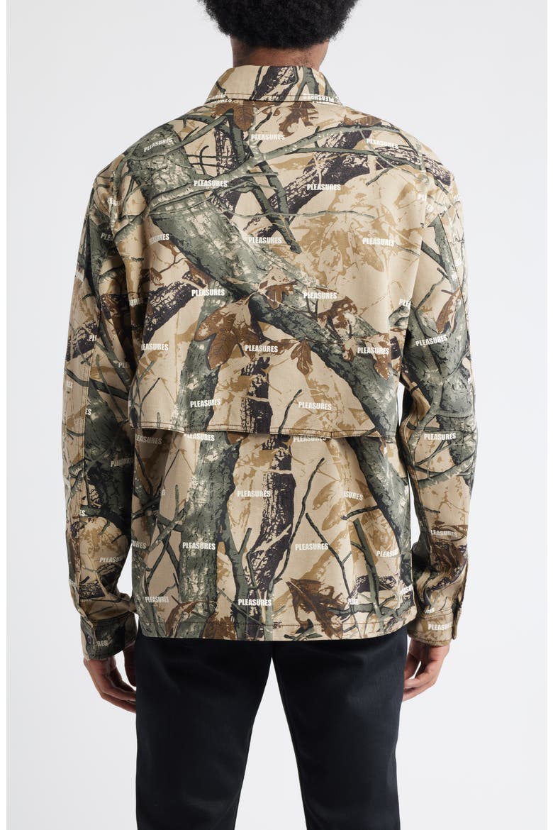 Sensation Hunting Camouflage Hunting Button-Up Shirt, Alternate, color, CAMO