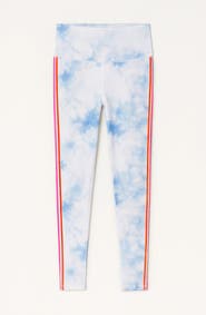 Limeapple Cloud Printed Leggings